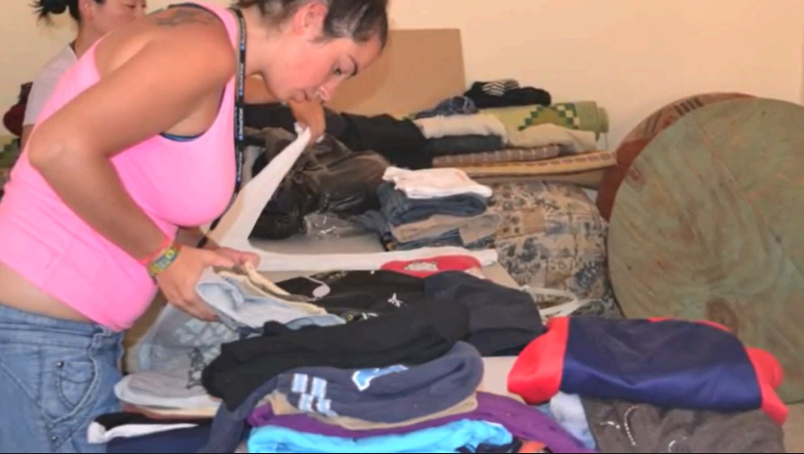 Entrega de material y apoyo logístico en Marruecos