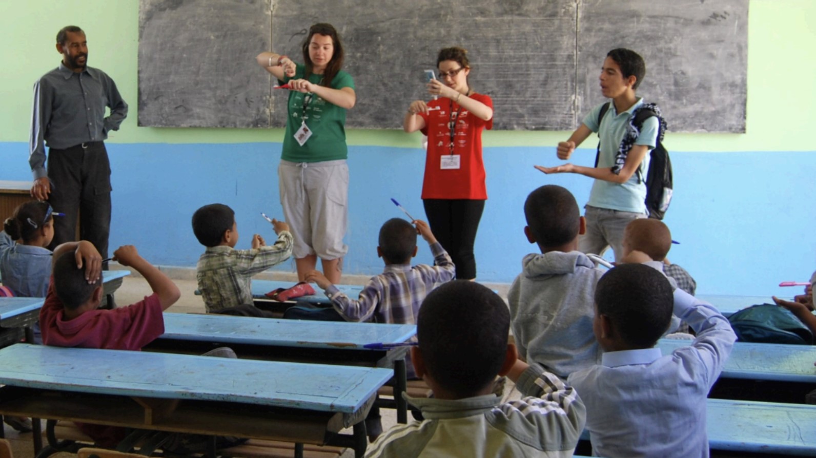 Voluntariado educación Marruecos con ITRAN